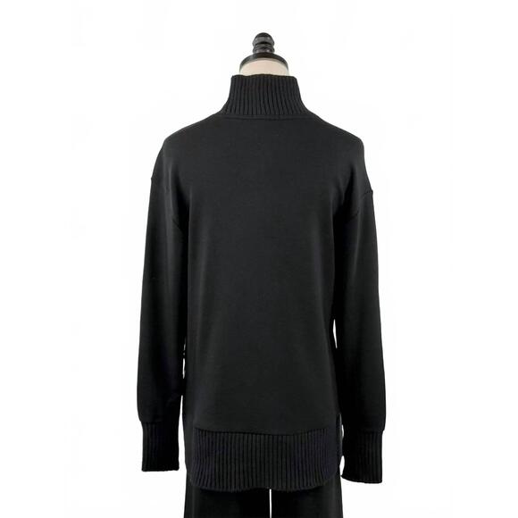 NEW Z SUPPLY sable rib sweatshirt in black - Picture 6 of 6
